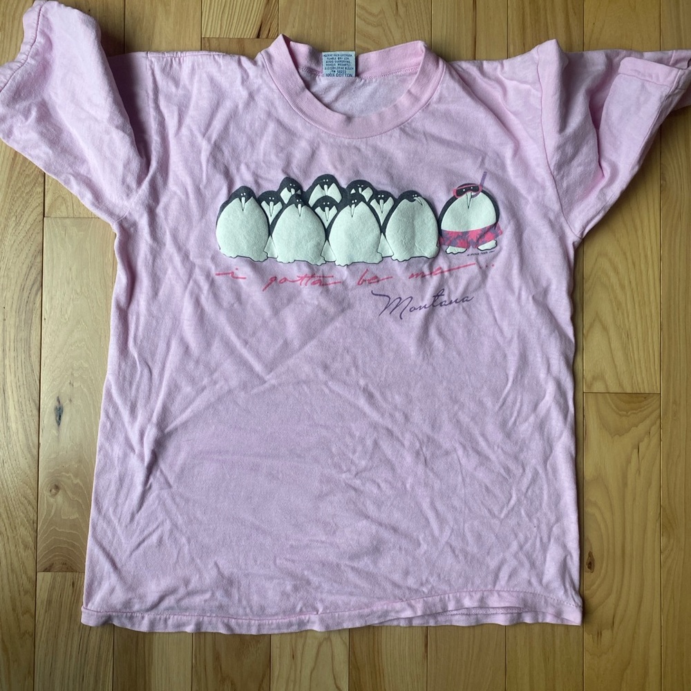 PolyTees Vintage 80’s Montana Graphic Tee